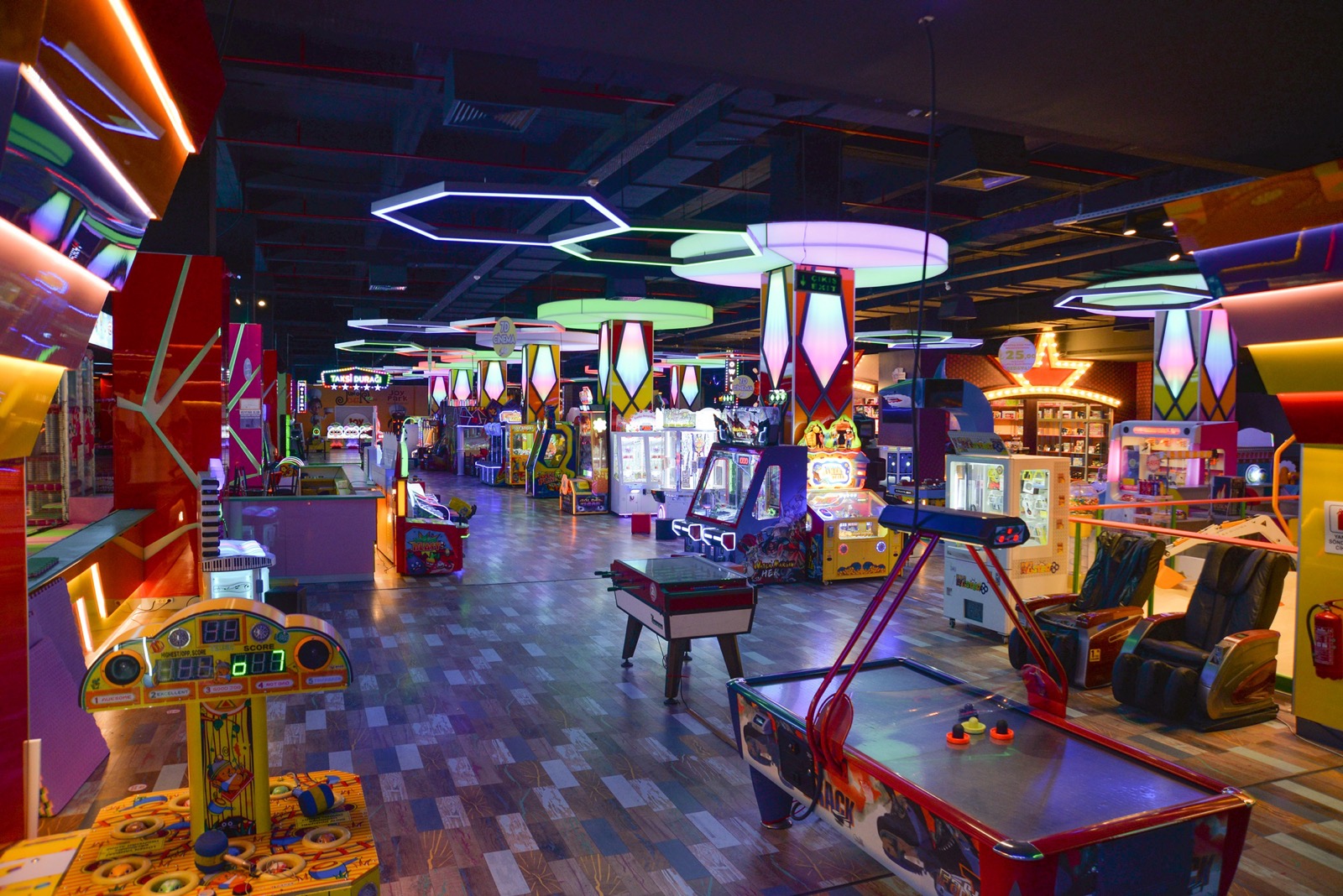 JoyPark şubesinde oyun alanı