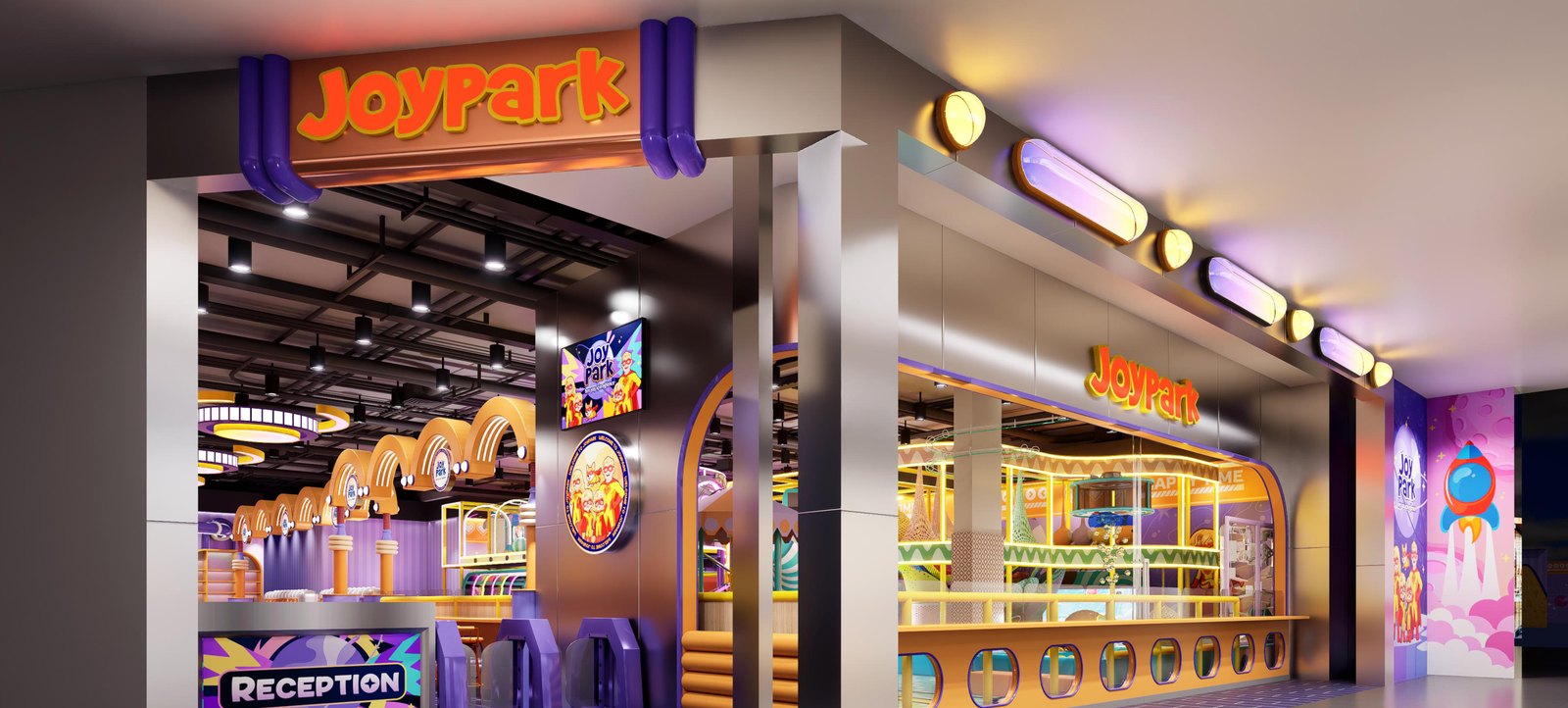 Entrance design for the Westfield London branch